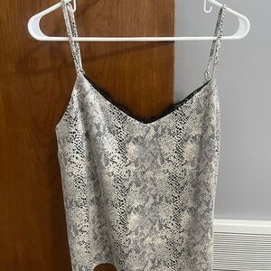 Women's Snake Print Cami Top